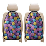 Sweet Candy Ball Pattern Print Car Seat Organizers