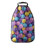 Sweet Candy Ball Pattern Print Car Seat Organizers