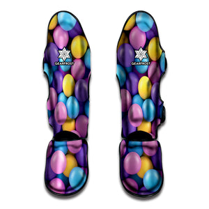 Sweet Candy Ball Pattern Print Muay Thai Shin Guard