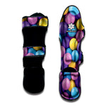 Sweet Candy Ball Pattern Print Muay Thai Shin Guard