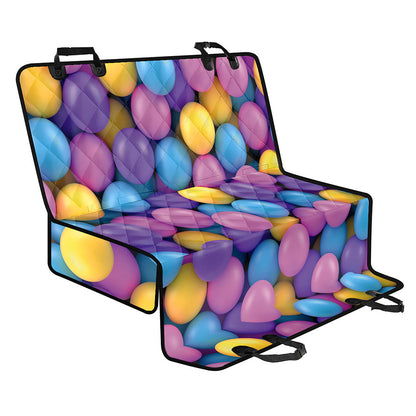 Sweet Candy Ball Pattern Print Pet Car Back Seat Cover