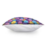 Sweet Candy Ball Pattern Print Pillow Cover