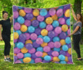 Sweet Candy Ball Pattern Print Quilt