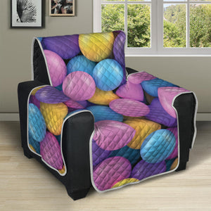 Sweet Candy Ball Pattern Print Recliner Protector