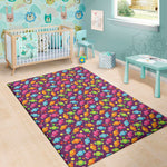 Sweet Candy Pattern Print Area Rug