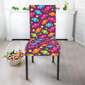 Sweet Candy Pattern Print Dining Chair Slipcover