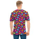 Sweet Candy Pattern Print Men's T-Shirt