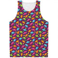 Sweet Candy Pattern Print Men's Tank Top