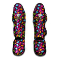 Sweet Candy Pattern Print Muay Thai Shin Guards