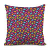 Sweet Candy Pattern Print Pillow Cover