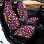 Sweet Candy Pattern Print Universal Fit Car Seat Covers