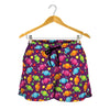 Sweet Candy Pattern Print Women's Shorts