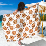 Sweet Cookie Pattern Print Beach Sarong Wrap