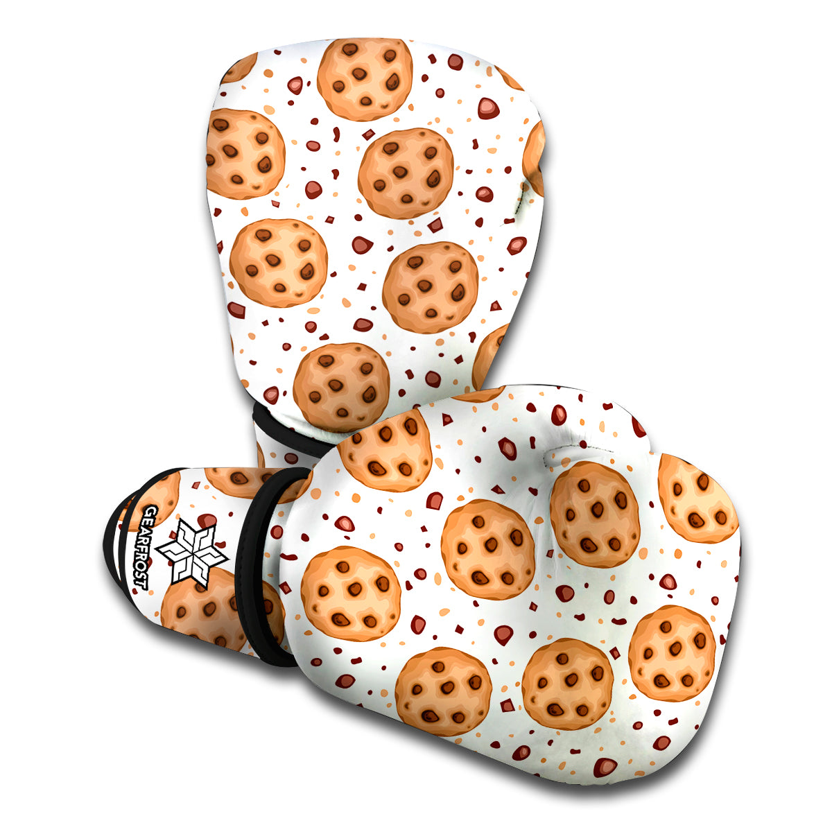 Sweet Cookie Pattern Print Boxing Gloves