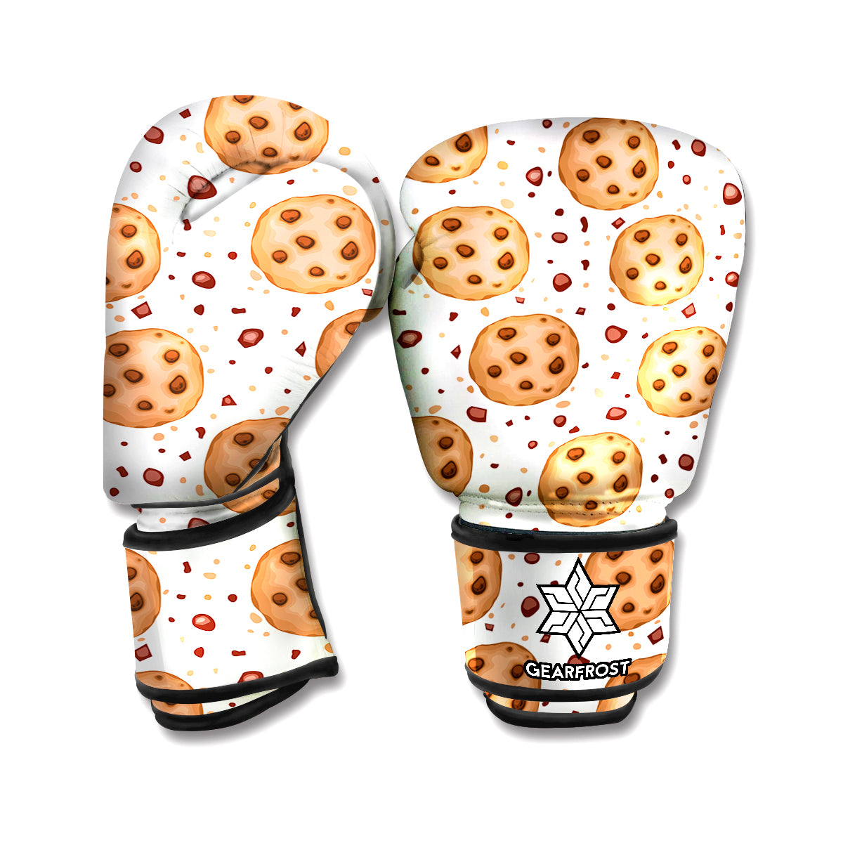 Sweet Cookie Pattern Print Boxing Gloves
