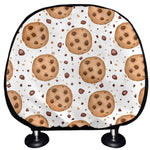 Sweet Cookie Pattern Print Car Headrest Covers