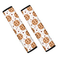 Sweet Cookie Pattern Print Car Seat Belt Covers