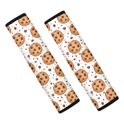 Sweet Cookie Pattern Print Car Seat Belt Covers