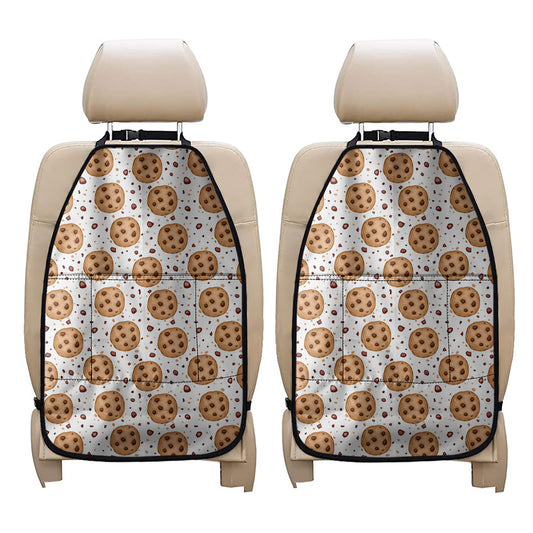 Sweet Cookie Pattern Print Car Seat Organizers