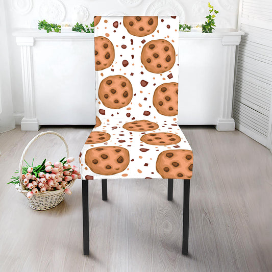 Sweet Cookie Pattern Print Dining Chair Slipcover
