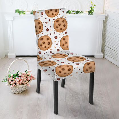 Sweet Cookie Pattern Print Dining Chair Slipcover