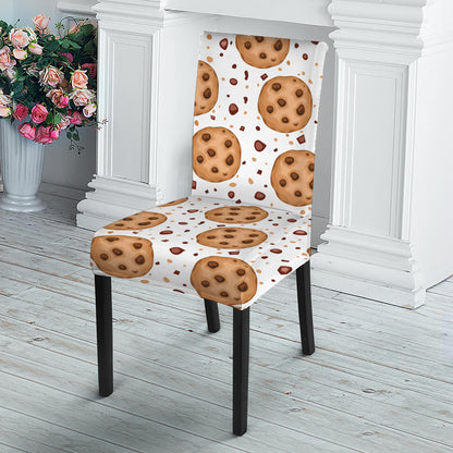 Sweet Cookie Pattern Print Dining Chair Slipcover
