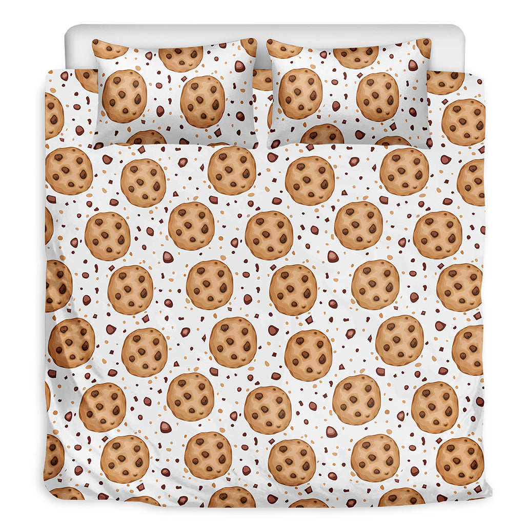 Sweet Cookie Pattern Print Duvet Cover Bedding Set