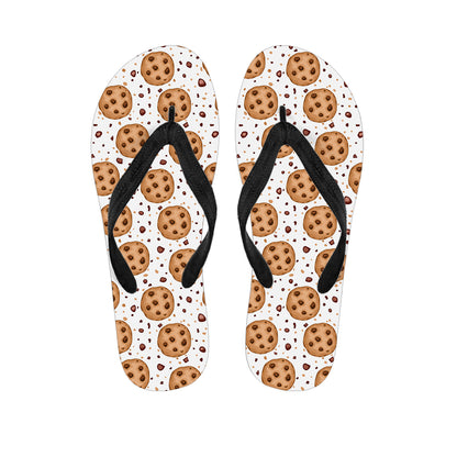 Sweet Cookie Pattern Print Flip Flops