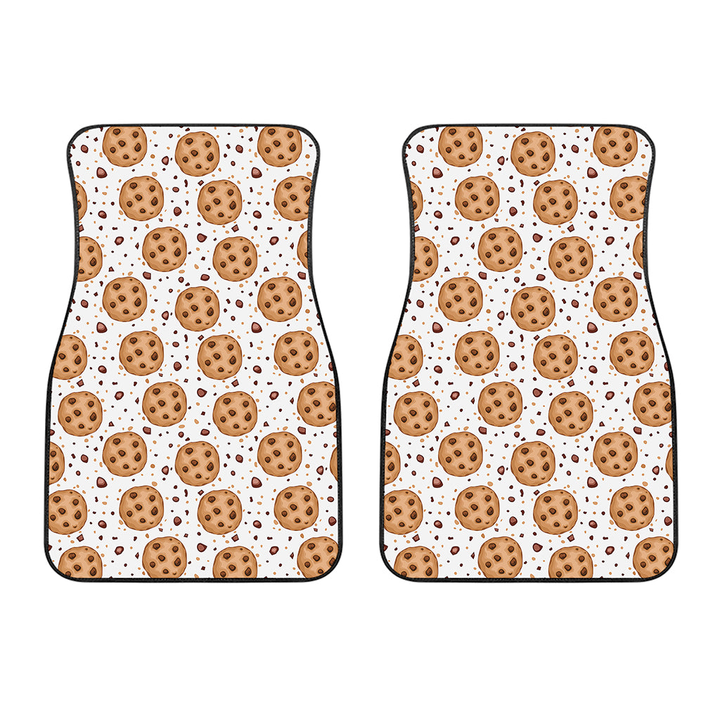 Sweet Cookie Pattern Print Front Car Floor Mats