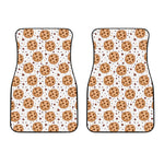 Sweet Cookie Pattern Print Front Car Floor Mats