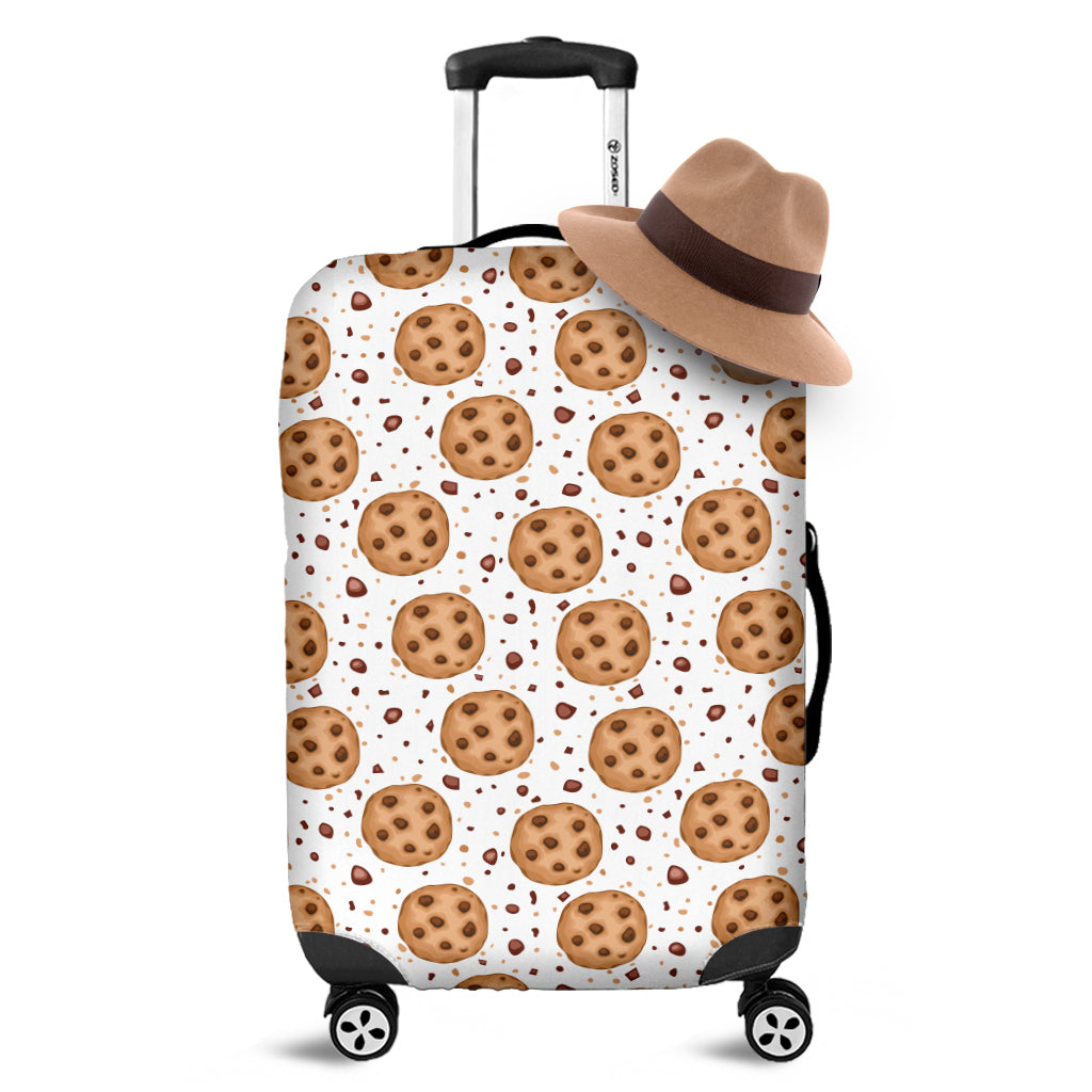 Sweet Cookie Pattern Print Luggage Cover