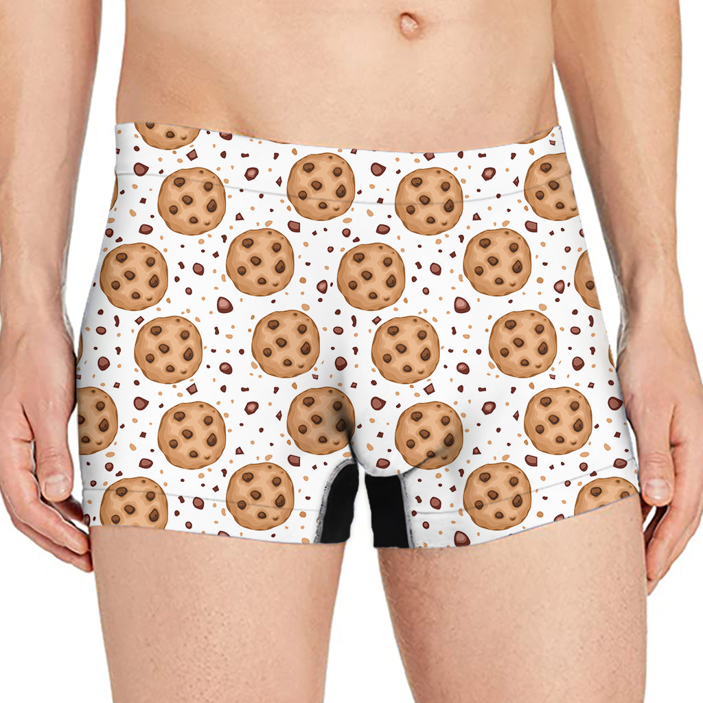 Sweet Cookie Pattern Print Men's Boxer Briefs