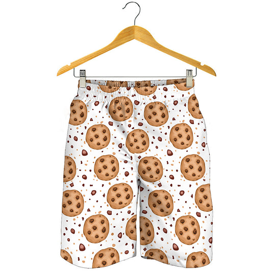 Sweet Cookie Pattern Print Men's Shorts