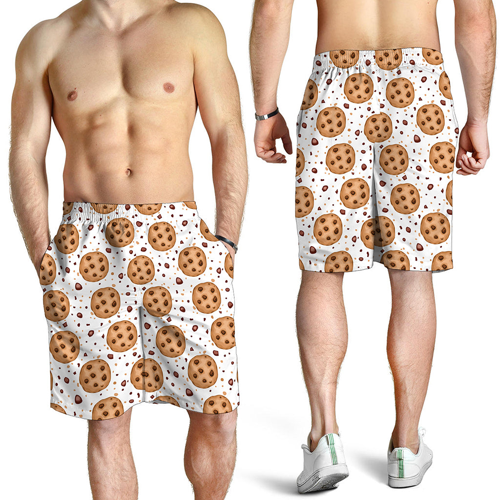 Sweet Cookie Pattern Print Men's Shorts