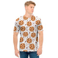 Sweet Cookie Pattern Print Men's T-Shirt