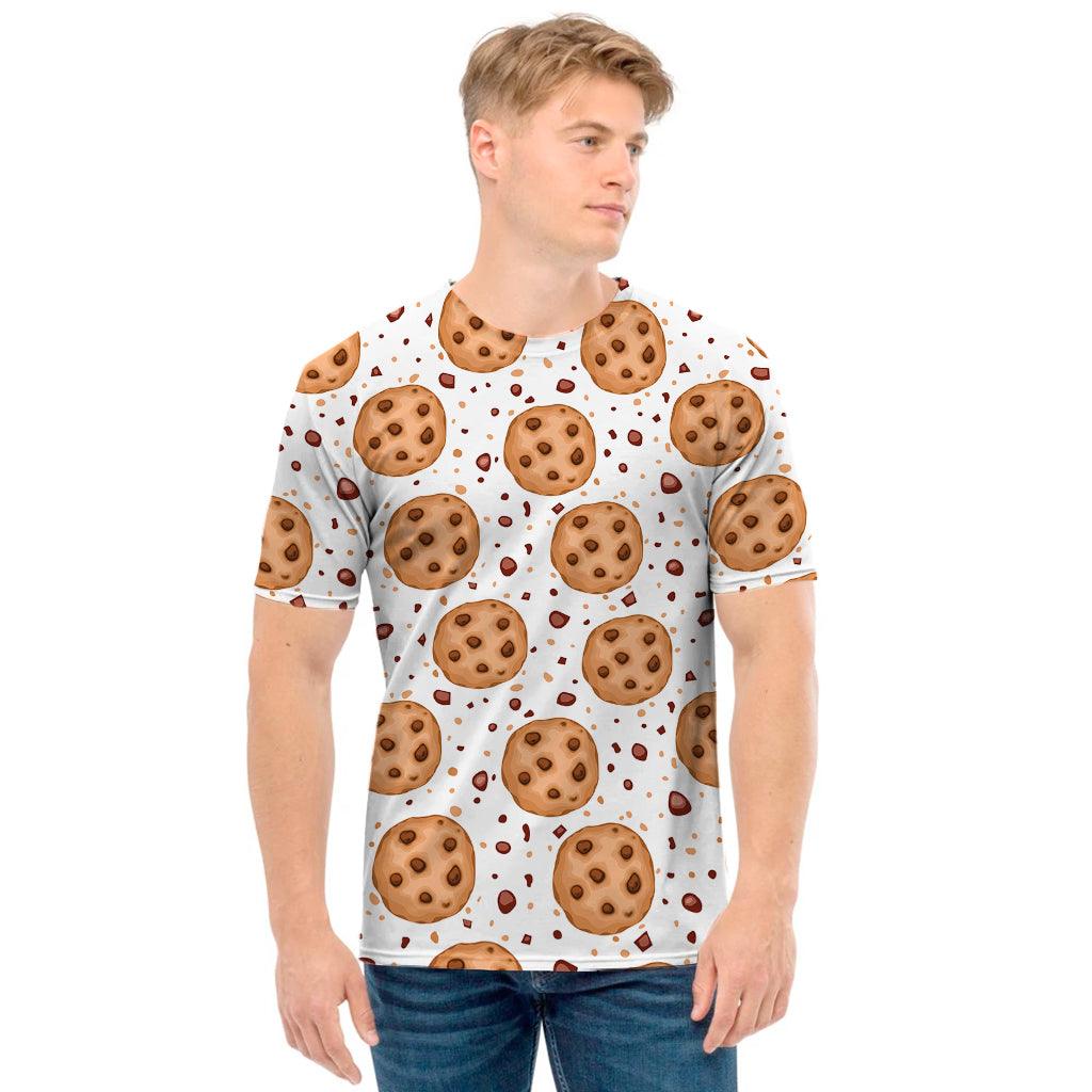 Sweet Cookie Pattern Print Men's T-Shirt