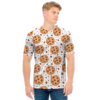 Sweet Cookie Pattern Print Men's T-Shirt