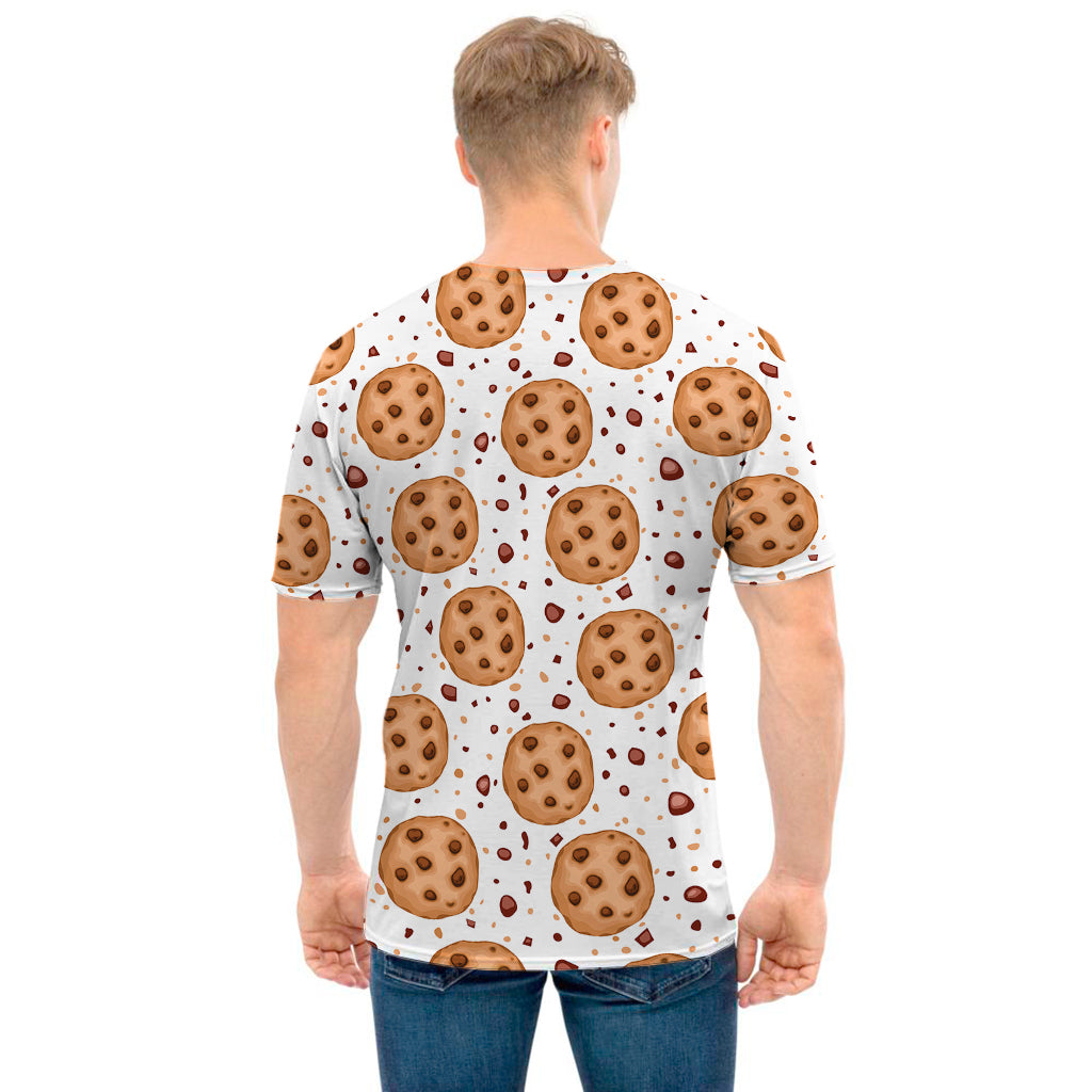 Sweet Cookie Pattern Print Men's T-Shirt