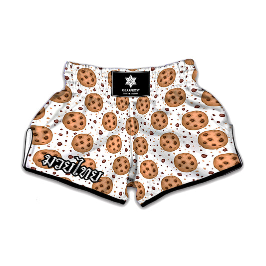 Sweet Cookie Pattern Print Muay Thai Boxing Shorts