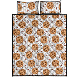 Sweet Cookie Pattern Print Quilt Bed Set