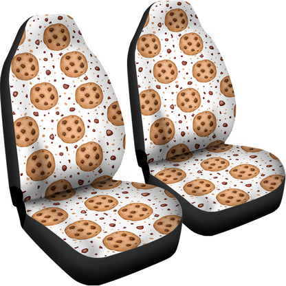 Sweet Cookie Pattern Print Universal Fit Car Seat Covers