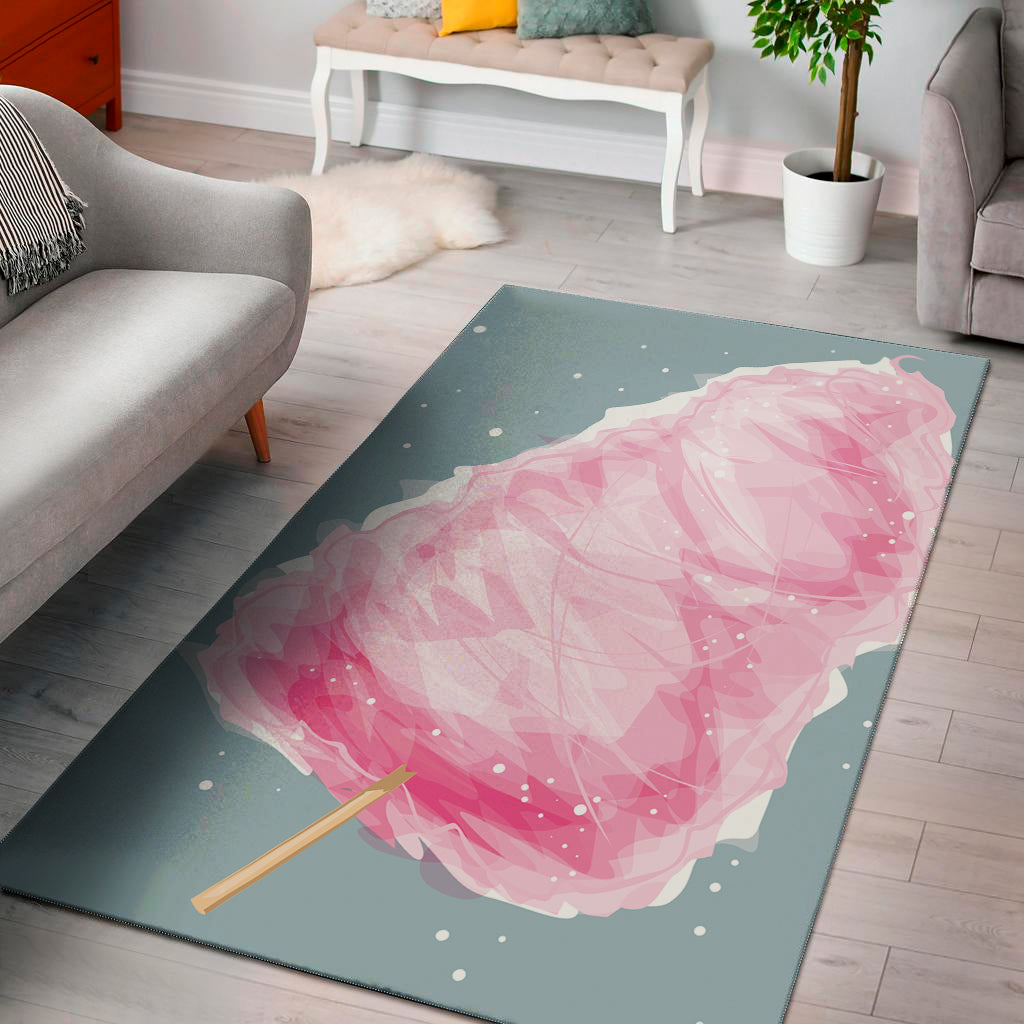 Sweet Cotton Candy Print Area Rug