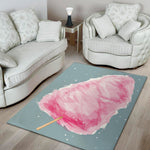 Sweet Cotton Candy Print Area Rug