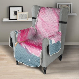 Sweet Cotton Candy Print Armchair Protector