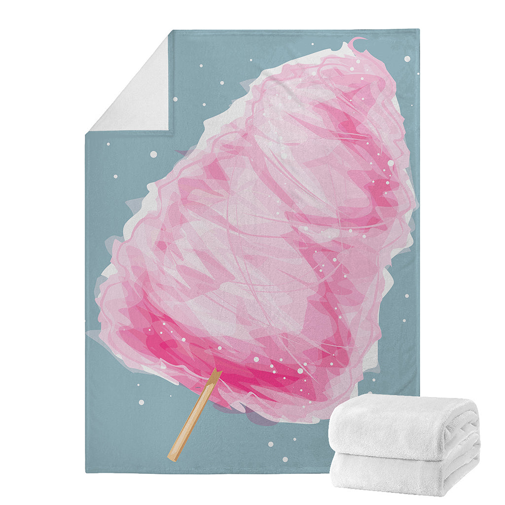 Sweet Cotton Candy Print Blanket