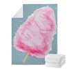 Sweet Cotton Candy Print Blanket