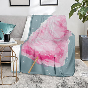 Sweet Cotton Candy Print Blanket