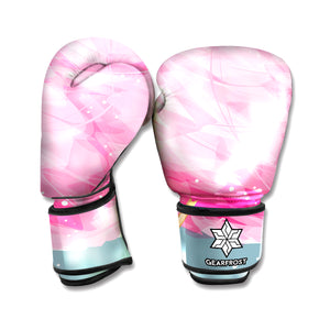 Sweet Cotton Candy Print Boxing Gloves