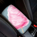 Sweet Cotton Candy Print Car Center Console Cover