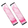 Sweet Cotton Candy Print Car Seat Belt Covers